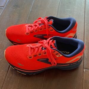 Brooks Ghost 15 Pink and Blue Athletic Shoes